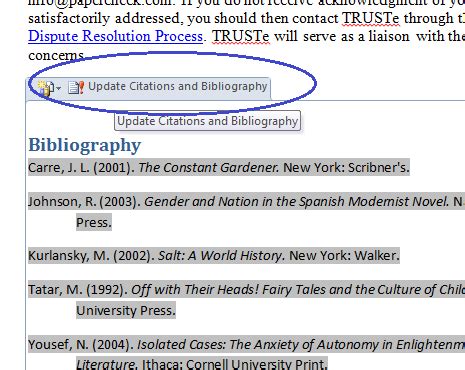 How To Make A Bibliography In Word In Steps