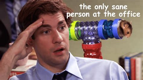 Jim Being The Only Sane One In The Entire Office The Office Us