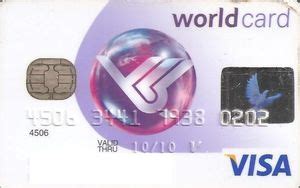 Bank Card World Card Yapi Kredi Bankasi Türkiye Turkey Col TR VI 0054