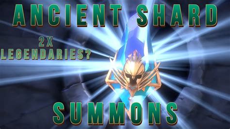 Raid Shadow Legends Ancient Shard Summons X Legendary F P Youtube