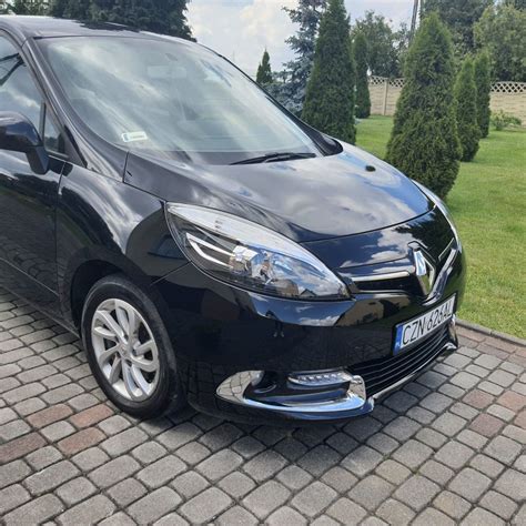 Renault Grand Scenic czarny mały przebieg 2015 nowa cena Strzelce OLX pl