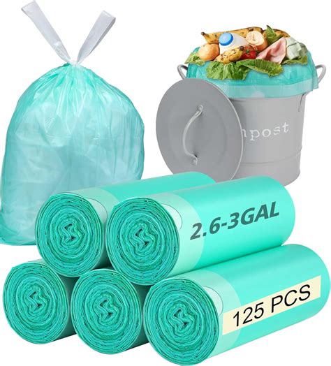 Amazon Ayotee Gallon Trash Bags With Drawstring Biodegradable