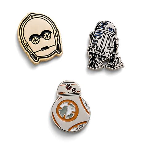 Star Wars Droids 3-Pack Pin Set - GeekAlerts