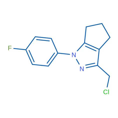 1221726 10 8 3 Chloromethyl 1 4 Fluorophenyl 1H 4H 5H 6H Cyclopenta