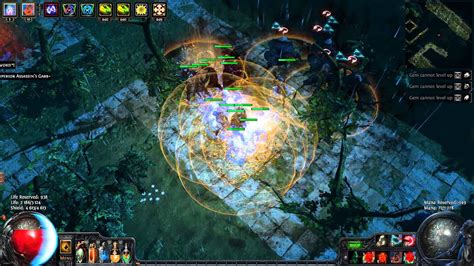 Path Of Exile Summoner Witch X2boss Courtyard Map 78lvl YouTube