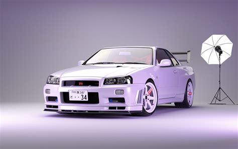 Nissan Skyline Gt R Bnr On Behance