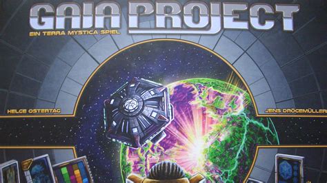 Gaia Project Ein Terra Mystica Spiel Brettspiel Solo