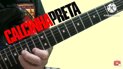 Calcinha Preta HOJE A NOITE Solo De Guitarra Cover 02 YouTube