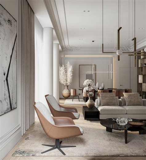 Neoclassic Living Room Behance