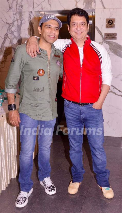 Farhad Samji and Sajid Nadiadwala snapped at Housefull 4's special ...