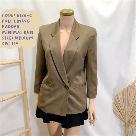 G Nude Brown Korean Premium Coat Blazer Women S Fashion Coats Jackets And Outerwear On