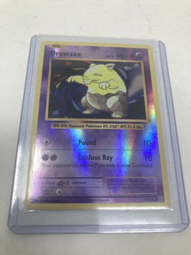 Drowzee 49 108 Common Reverse Holo XY Evolutions Pokemon TCG EBay