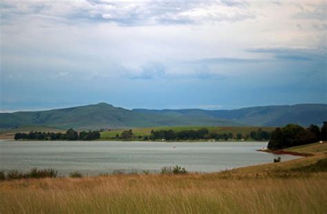 View Over Dam With Cloudy Sky Free Stock Photo - Public Domain Pictures