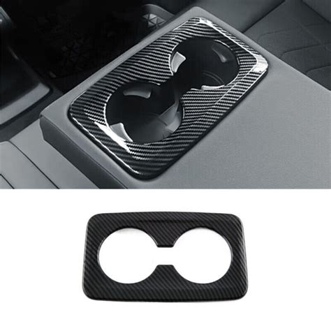 For Bmw X Carbon Fiber Rear Water Cup Holder Frame