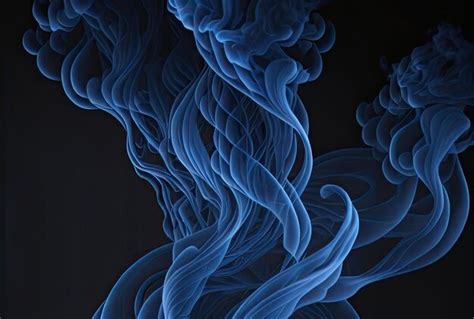 Premium AI Image | Abstract background with wispy smoke