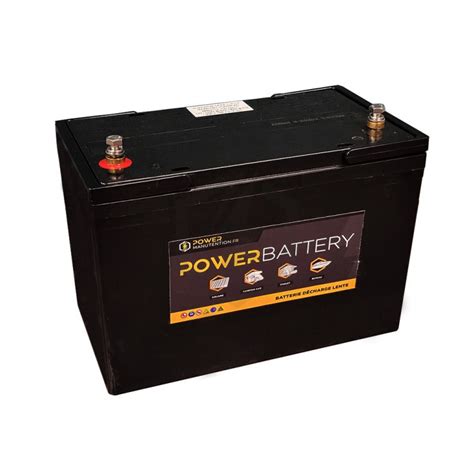 Batterie D Charge Lente Power Battery V Ah Agm Gel