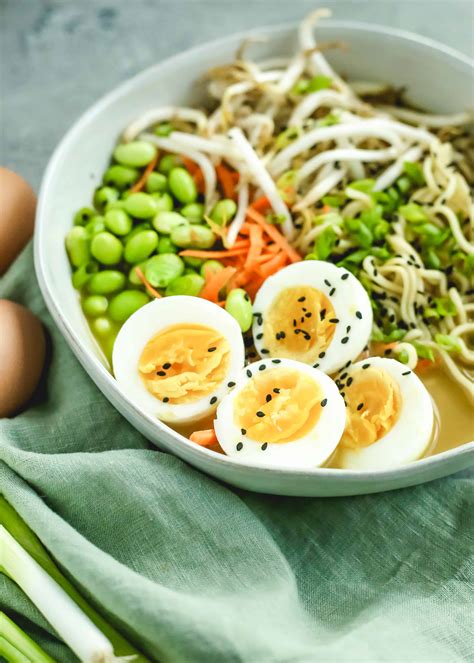 Easy Homemade Ramen With Eggs 1 Street Smart Nutrition