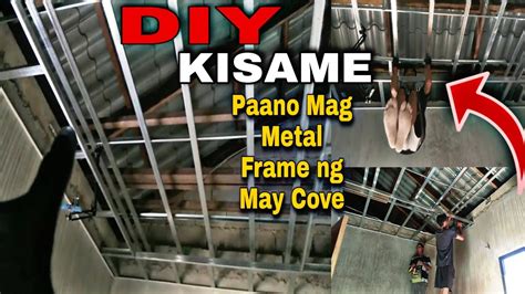 Paano Mag Metal Frame Ng May Cove DIY Kisame Framing Part1 Kasibu