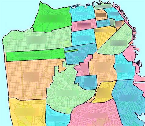 Neighborhoods of San Francisco Diagram | Quizlet