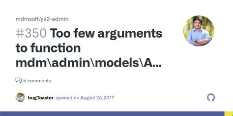 Too Few Arguments To Function Mdm Admin Models AuthItem Find 0