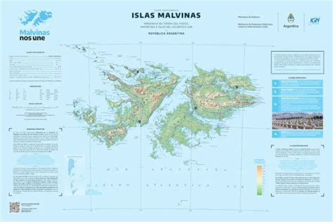 Presentaron Dos Nuevos Mapas De Las Islas Malvinas En El Marco De Los 40 Años De La Guerra