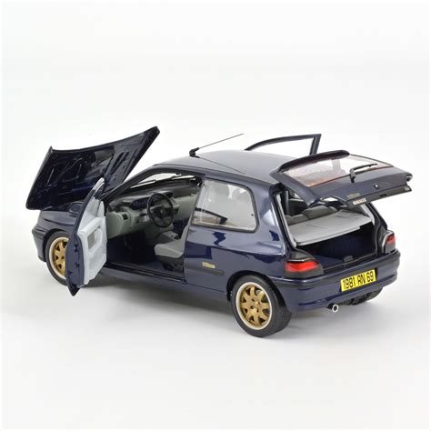 Modelcar Renault Clio Williams Blau Norev Metallmodell