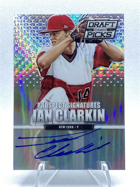 2013 Panini Prizm Perennial Draft Picks Prospect Signatures Ian Clarkin