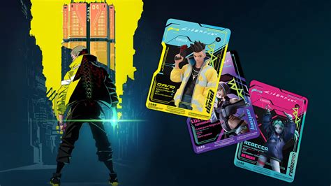 Cyberpunk Edgerunners Trading Cards