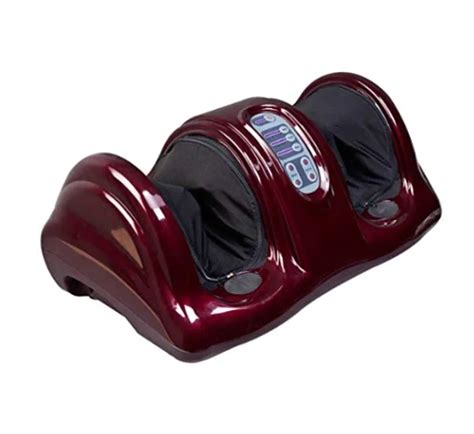 Shiatsu Foot Massager Kneading And Rolling Leg Calf Ankle Wremote Red Burgu Buy Foot And Leg