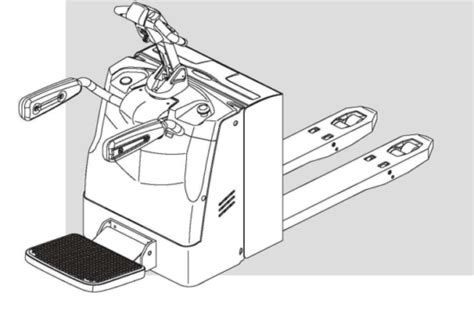 EP RPL201H Electric Pallet Truck Parts 4 China Truck Forklift Parts