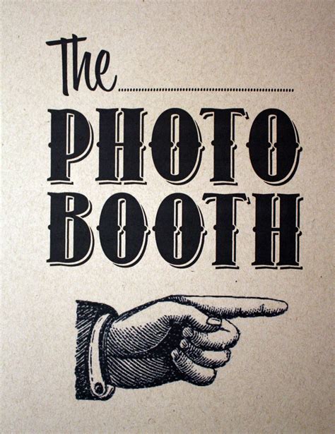 Signs For Photo Booth