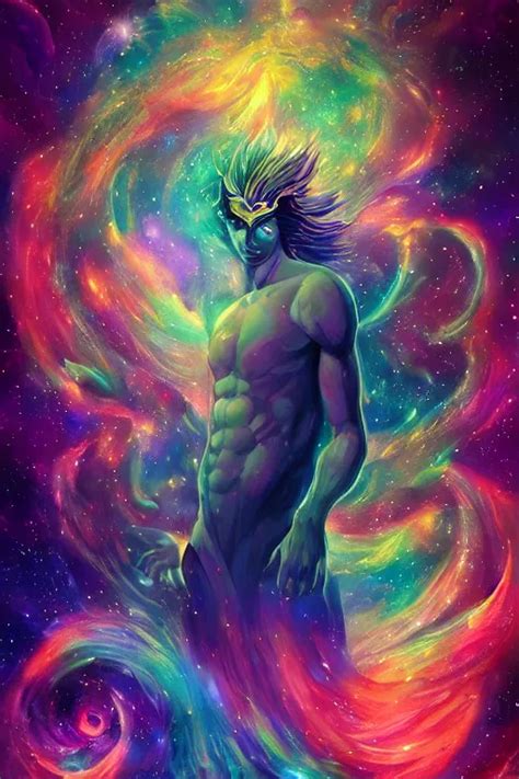 Handsome God Of The Universe Artgerm Galaxies And Stable Diffusion