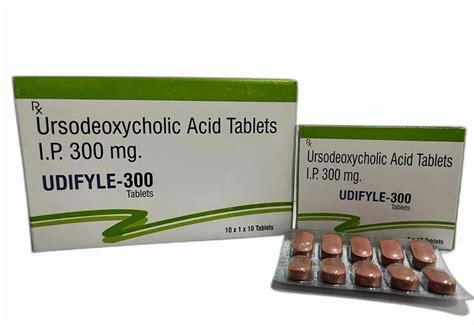Udifyle-300 Tablet Ursodeoxycholic Acid 300MG TABLETS at Rs 395/strip ...