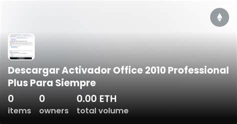 Descargar Activador Office 2010 Professional Plus Para Siempre