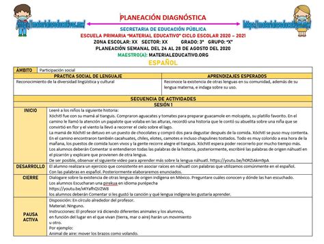 Planeaciones De Primaria Ciclo Escolar Gratis Primarias