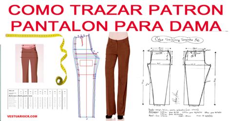 Como Trazar Patr N Pantal N Base Para Dama Curso De Costura Pajama