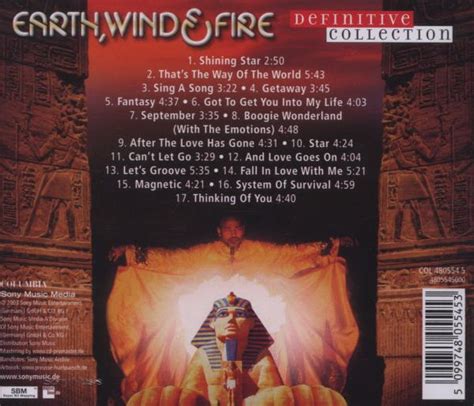 Earth Wind Fire Definitive Collection 1975 87 CD Musik Ginza Se