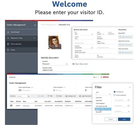 Bosch AMS 5 0 Visitor Management CORE PRODUCTS