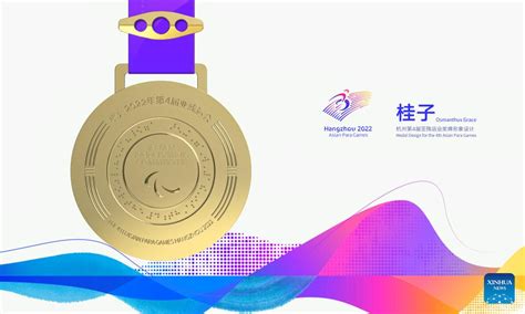 Hangzhou Asian Para Games Medals Unveiled With Days To Go Xinhua