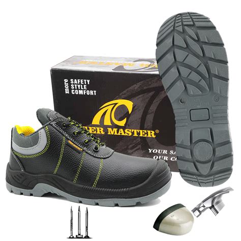 Oil Slip Resistant Steel Toe Work Safety Shoes For Men Waterproof Buy