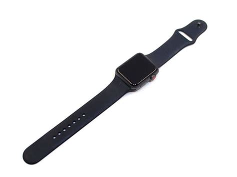 Apple Watch Series 3 42mm Space Grey Aluminium Case Midnight Band ...