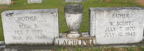 Walter Scott Lagrone Find A Grave Reminne