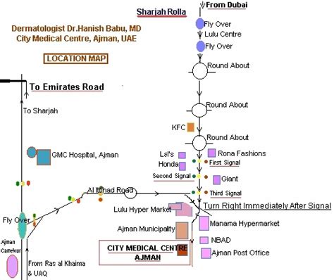 Ajman Map and Ajman Satellite Image