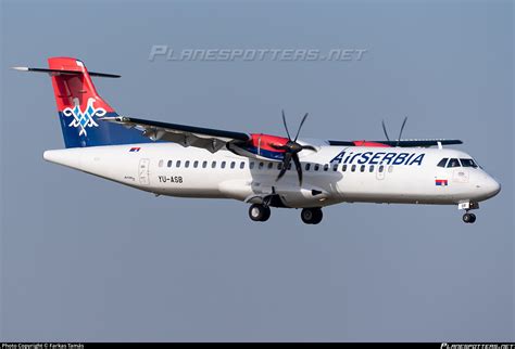 Yu Asb Air Serbia Atr A Photo By Farkas Tam S Id