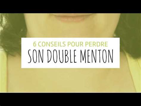 Comment Perdre Son Double Menton Fourchette Et Bikini