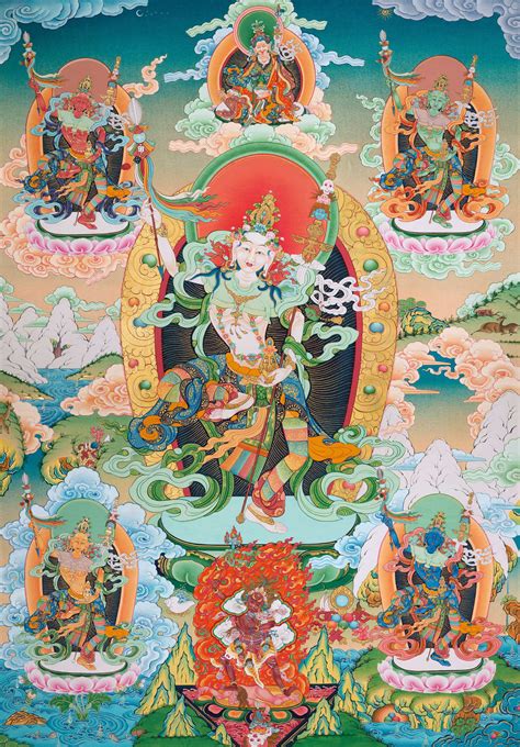 Dakini Mandarava Art Of Thangka