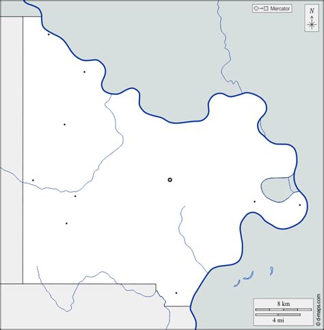 Condado De Doniphan Mapa Gratuito Mapa Mudo Gratuito Mapa En Blanco