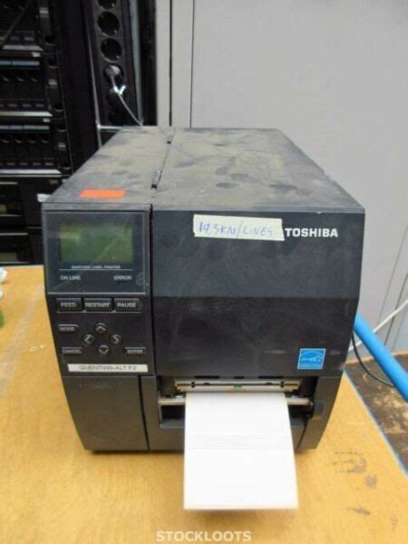 Toshiba TEC B EX4T1 Direct Thermal Label Printer Black For Sale