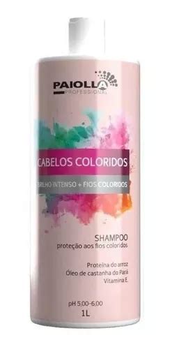 Paiolla Cabelos Coloridos Shampoo Brilho Intenso 1l Parcelamento Sem