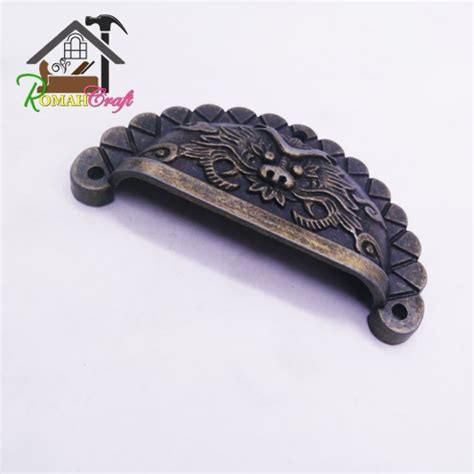 Jual Handle Peti Motif X Cm A Lt Kerang Tarikan Laci Antik Motif